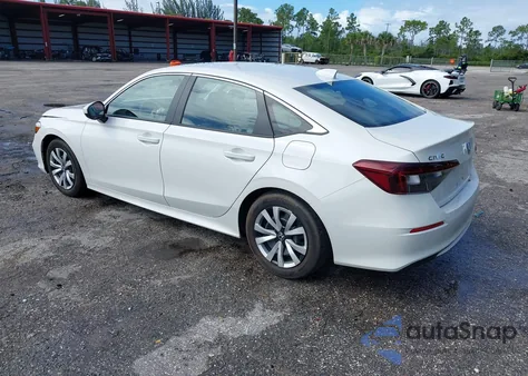 2025 Honda Civic Lx z USA, uszkodzony, nr VIN 2HGFE2F24SH527121